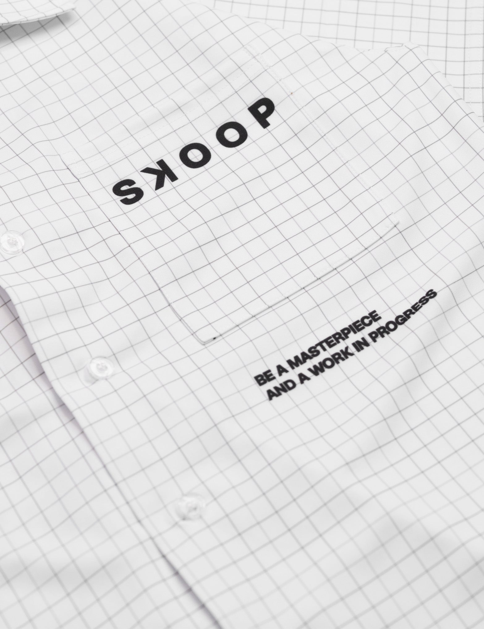 SKOOP® Masterpiece Button Down White - SKOOP