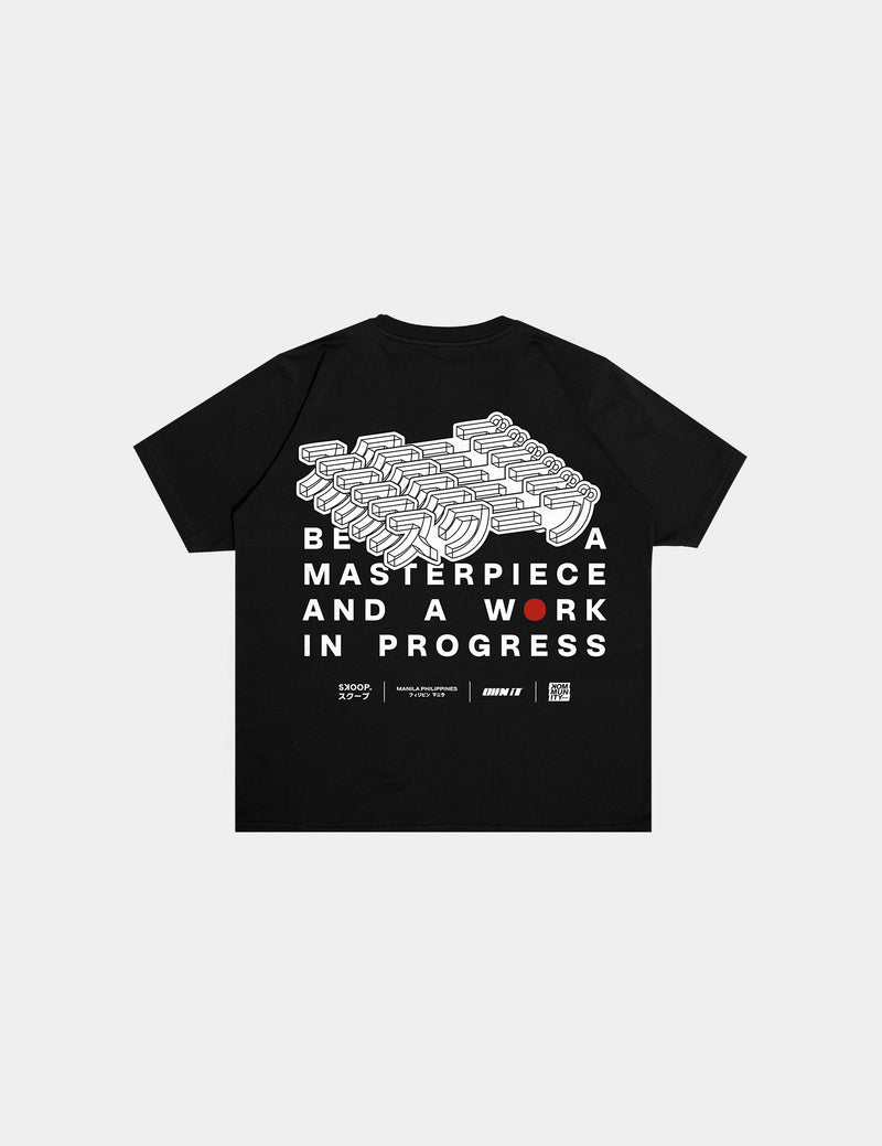 SKOOP® Masterpiece Crewneck Shirt Black - SKOOP
