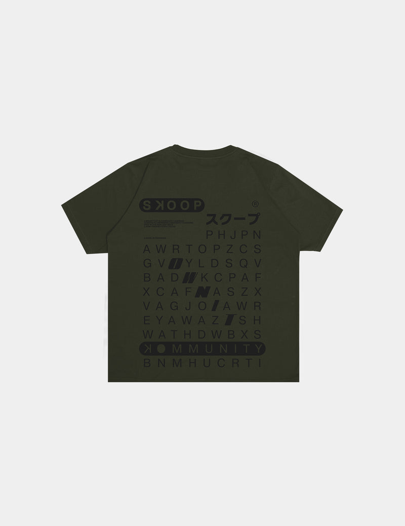 SKOOP® SKP OWN IT Crewneck Shirt Moss - SKOOP