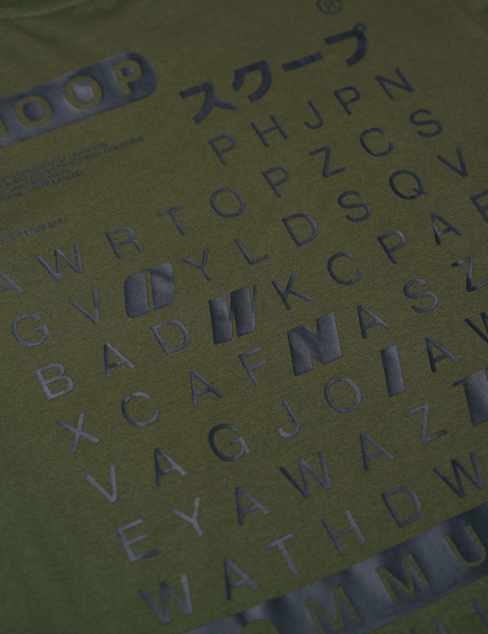 SKOOP® SKP OWN IT Crewneck Shirt Moss - SKOOP