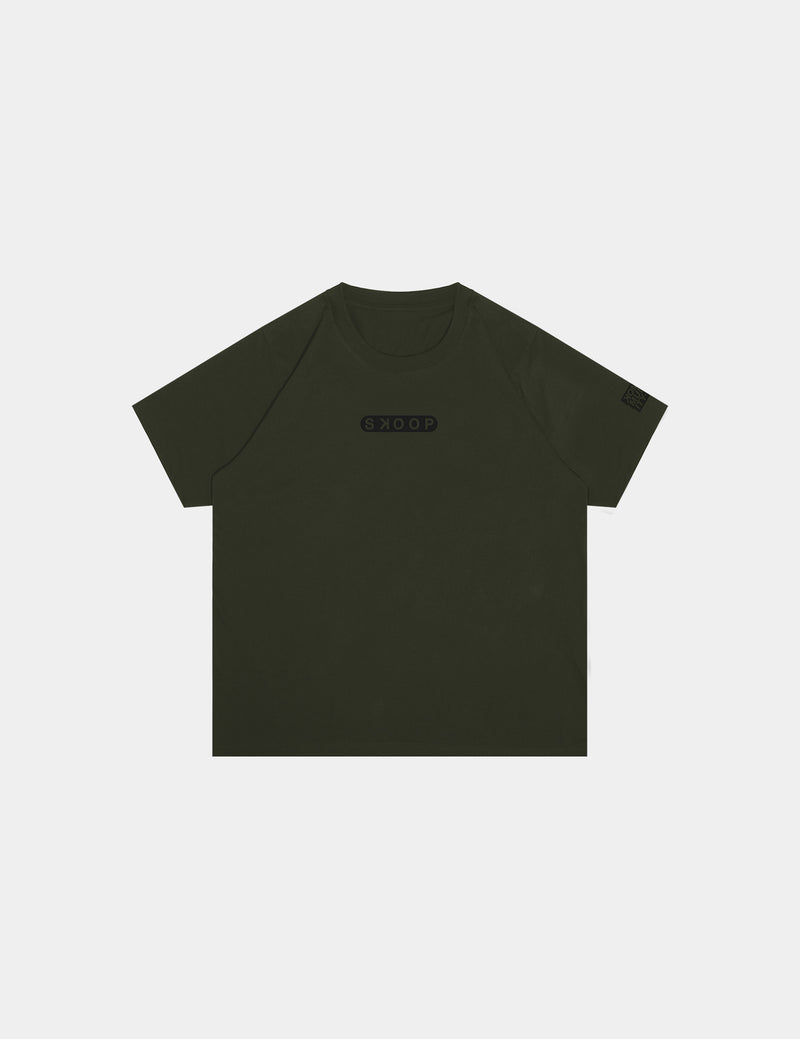 SKOOP® SKP OWN IT Crewneck Shirt Moss - SKOOP