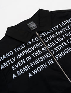SKOOP® Takumi Two Way Zip Shirt Evergreen Black - SKOOP