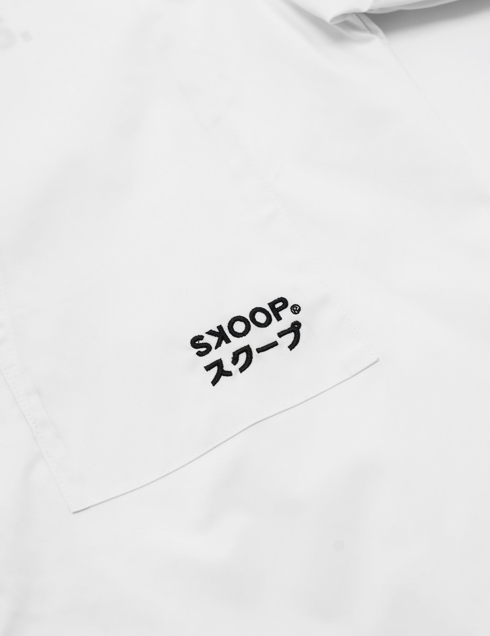 SKOOP® Takumi Two Way Zip Shirt Evergreen White - SKOOP