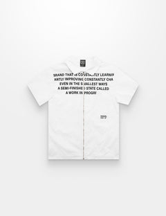 SKOOP® Takumi Two Way Zip Shirt Evergreen White - SKOOP