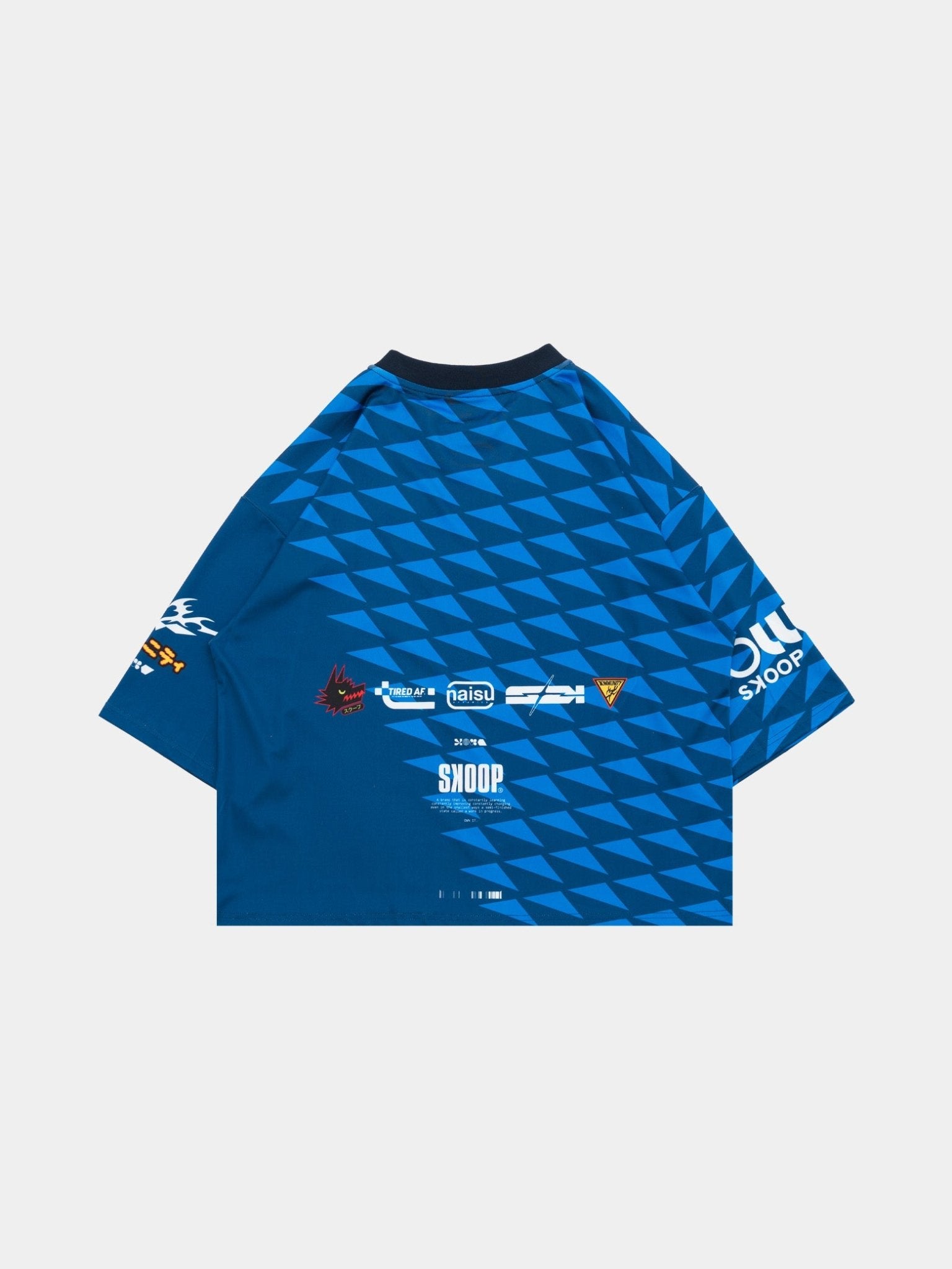 TILTED Crew Neck Collar Football Jersey