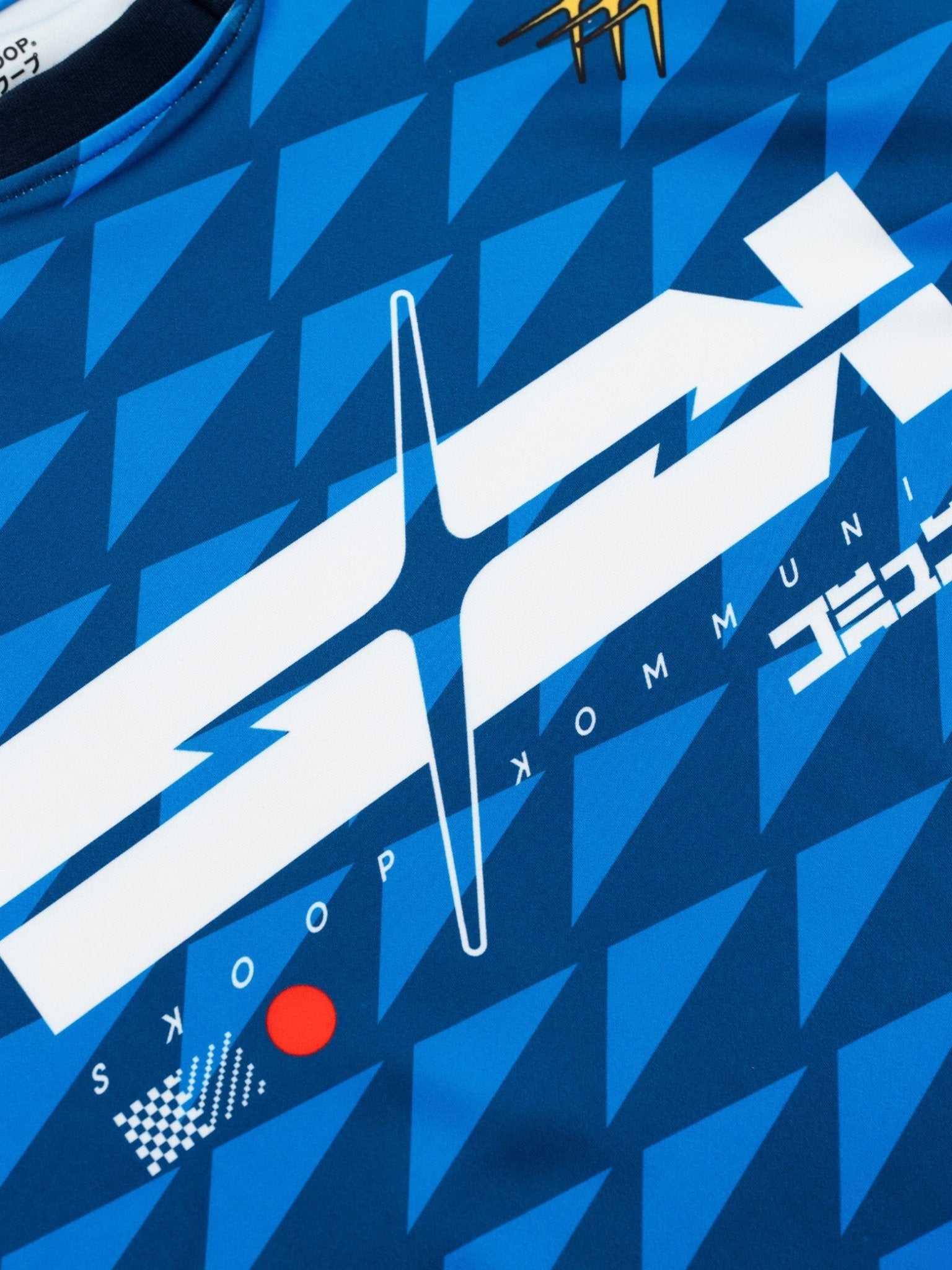 TILTED Crew Neck Collar Football Jersey - SKOOP