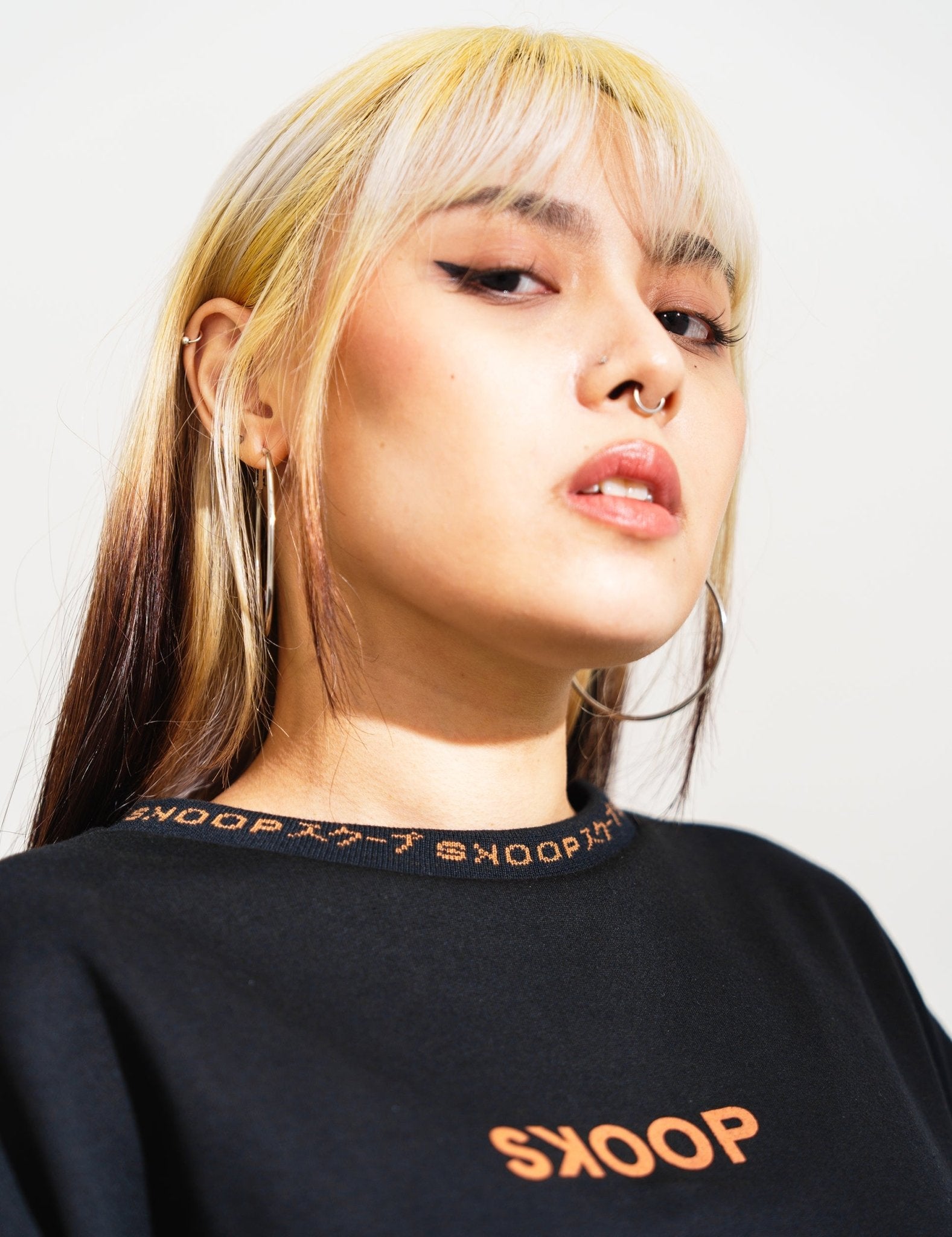 SKOOP® Sweater Wvlf Art Black - SKOOP