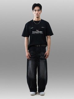 Yokohama Black T-Shirt - SKOOP