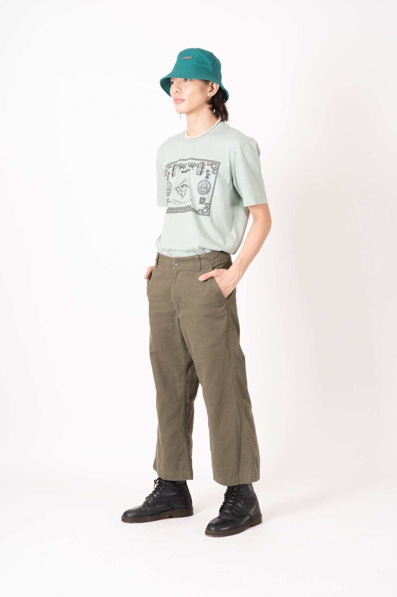 Mint Hasu T-shirt - SKOOP