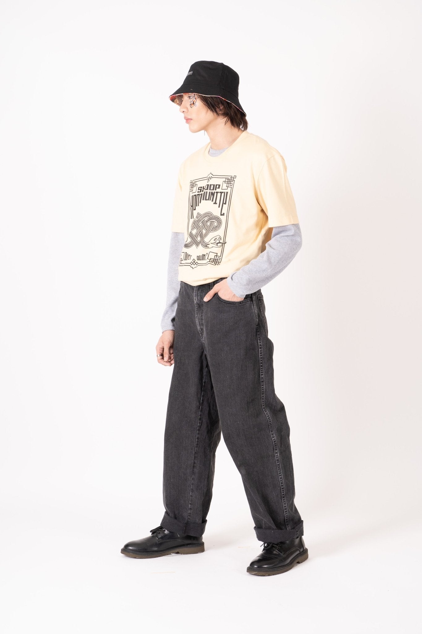 Yellow Hebi T-shirt - SKOOP