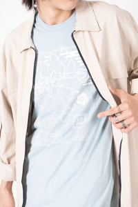 Sky Kitsune T-shirt - Skoop Kommunity