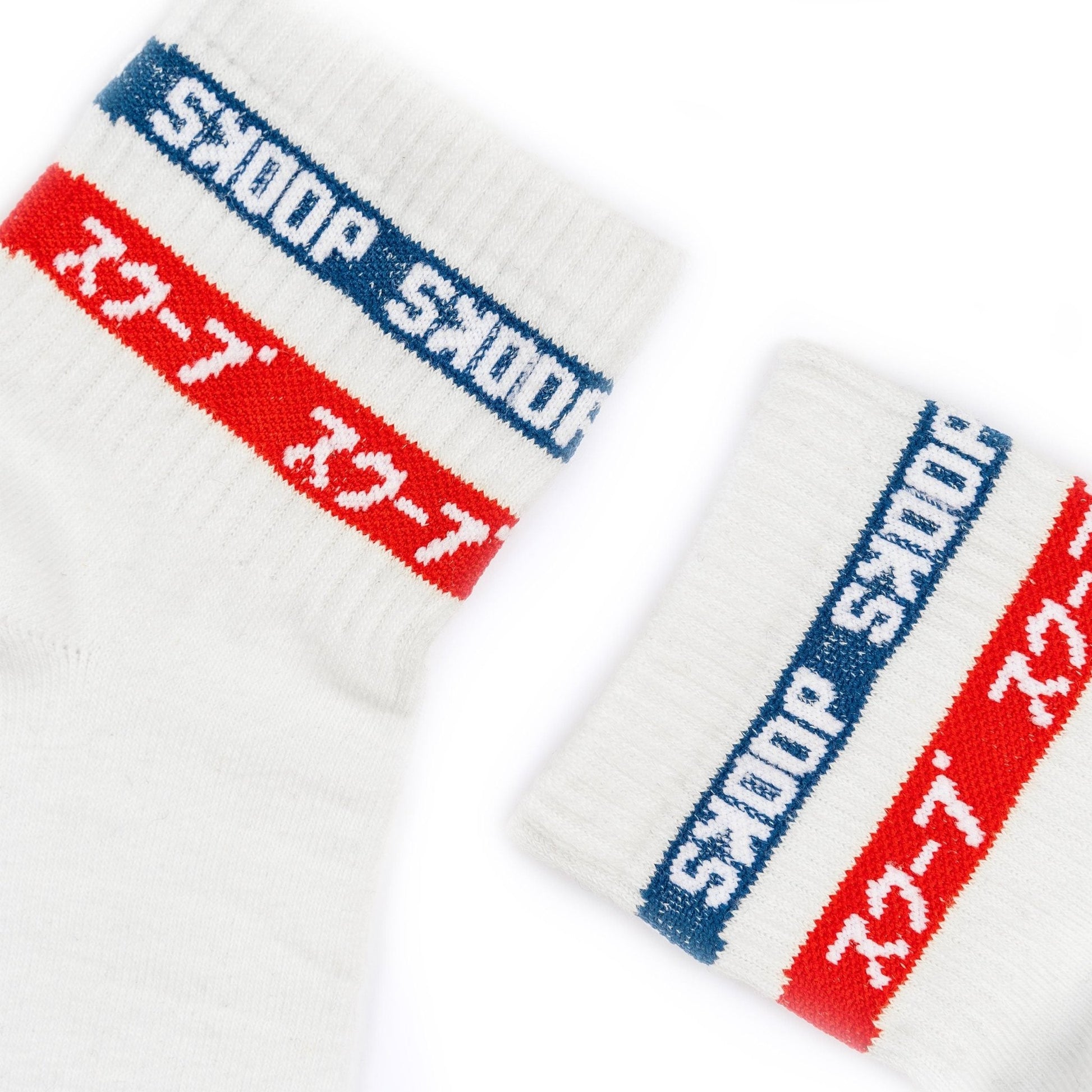 Skoop Retro White Socks - SKOOP
