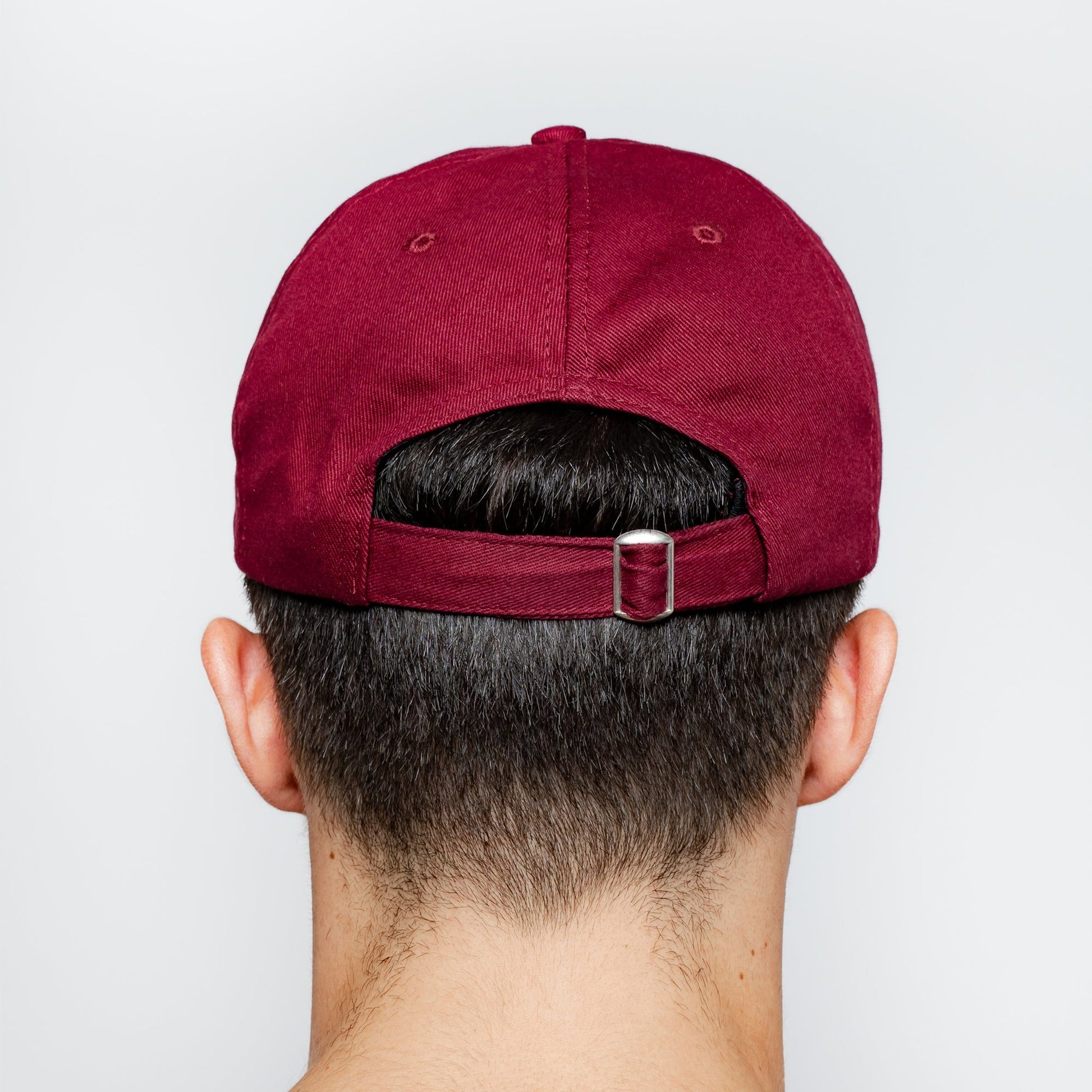 Original Burgundy Cotton Twill Cap - SKOOP