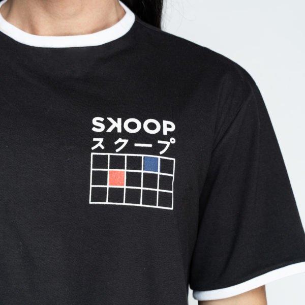 SS7 Tic Tac Toe Ringer Tee - SKOOP