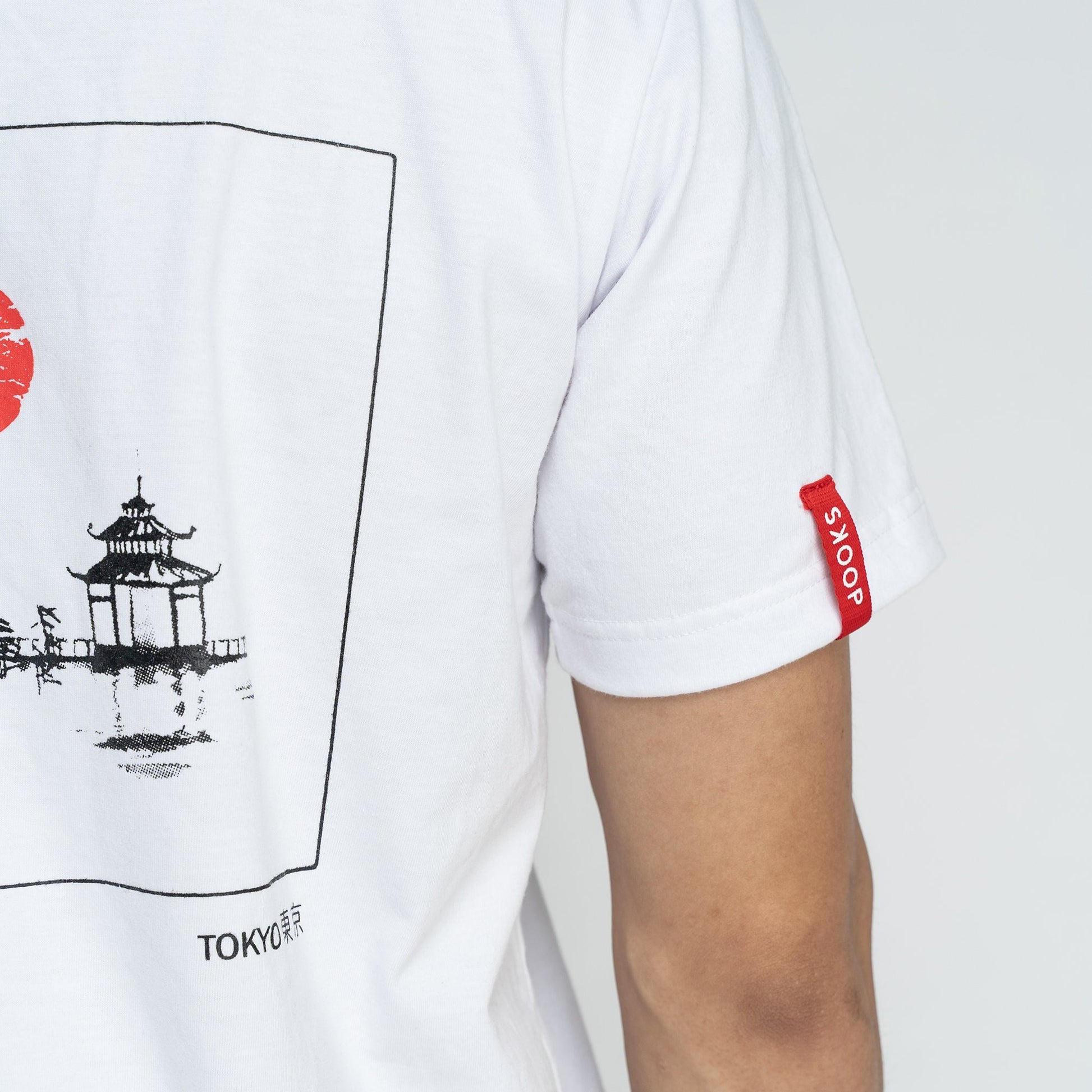 SS7 Rising Sun White Tee - SKOOP
