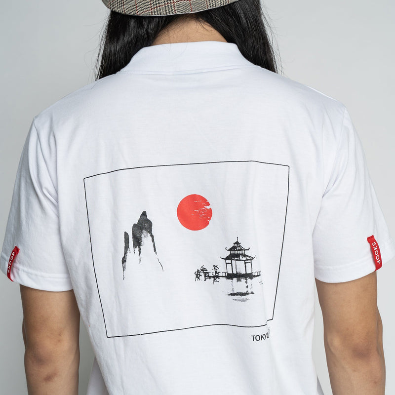 SS7 Rising Sun White Tee - SKOOP