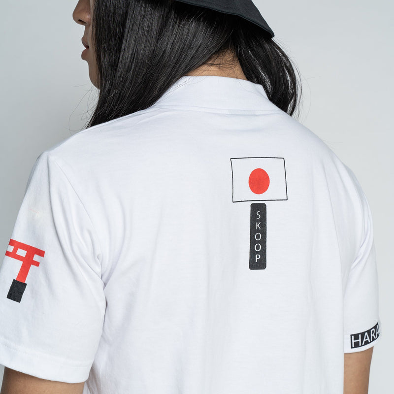 SS7 Sanke White Tee - SKOOP