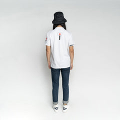 SS7 Sanke White Tee - SKOOP