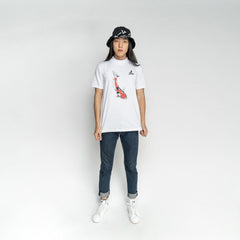 SS7 Sanke White Tee - SKOOP