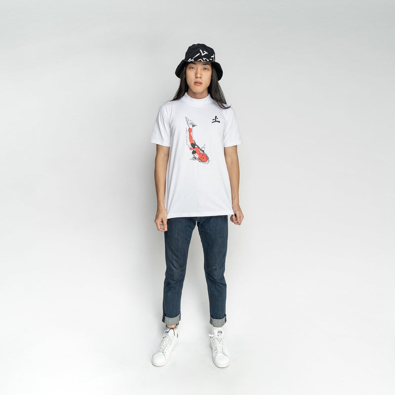 SS7 Sanke White Tee - SKOOP