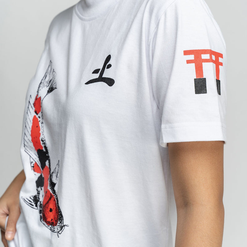 SS7 Sanke White Tee - SKOOP