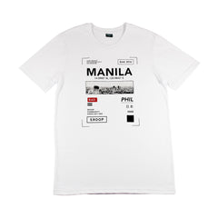 RAD Manila White Tee - SKOOP