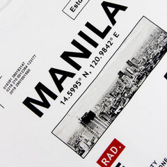 RAD Manila White Tee - SKOOP