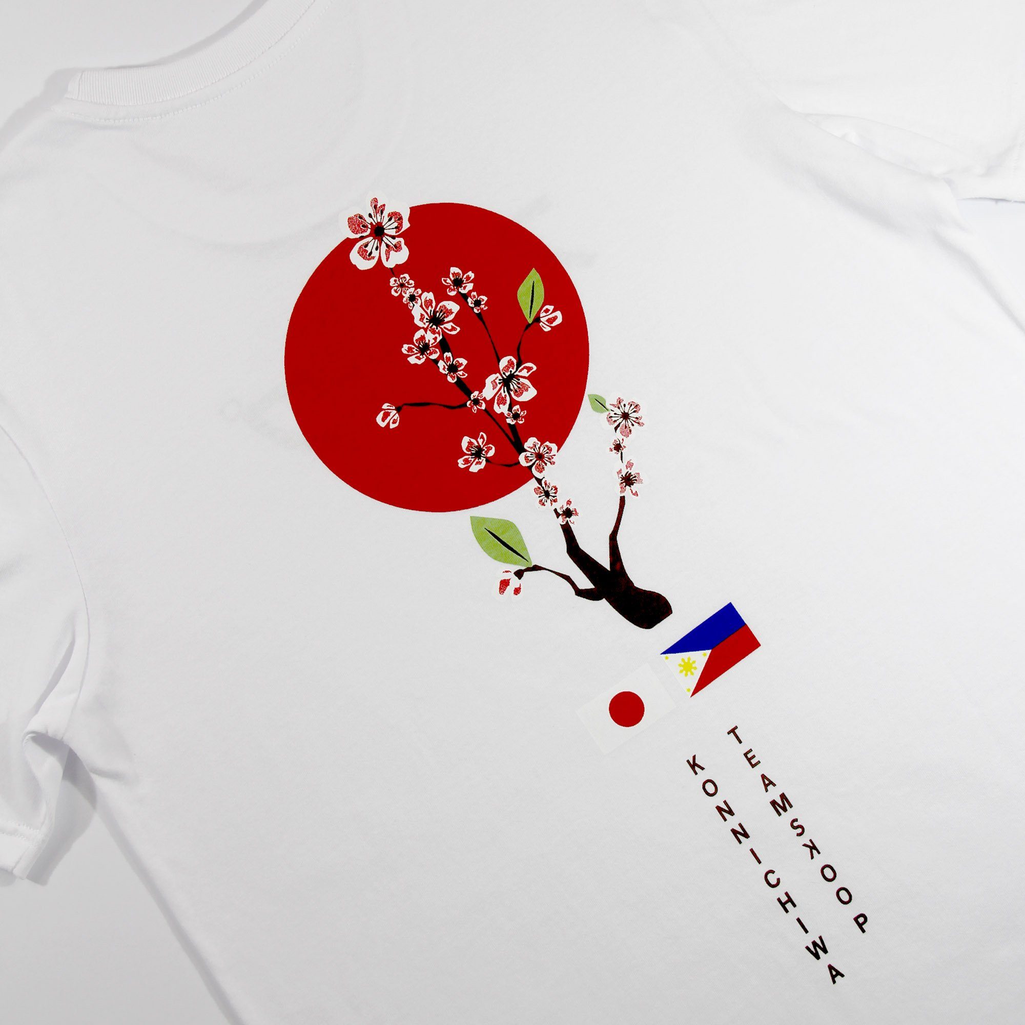 Sakura White Tee - SKOOP