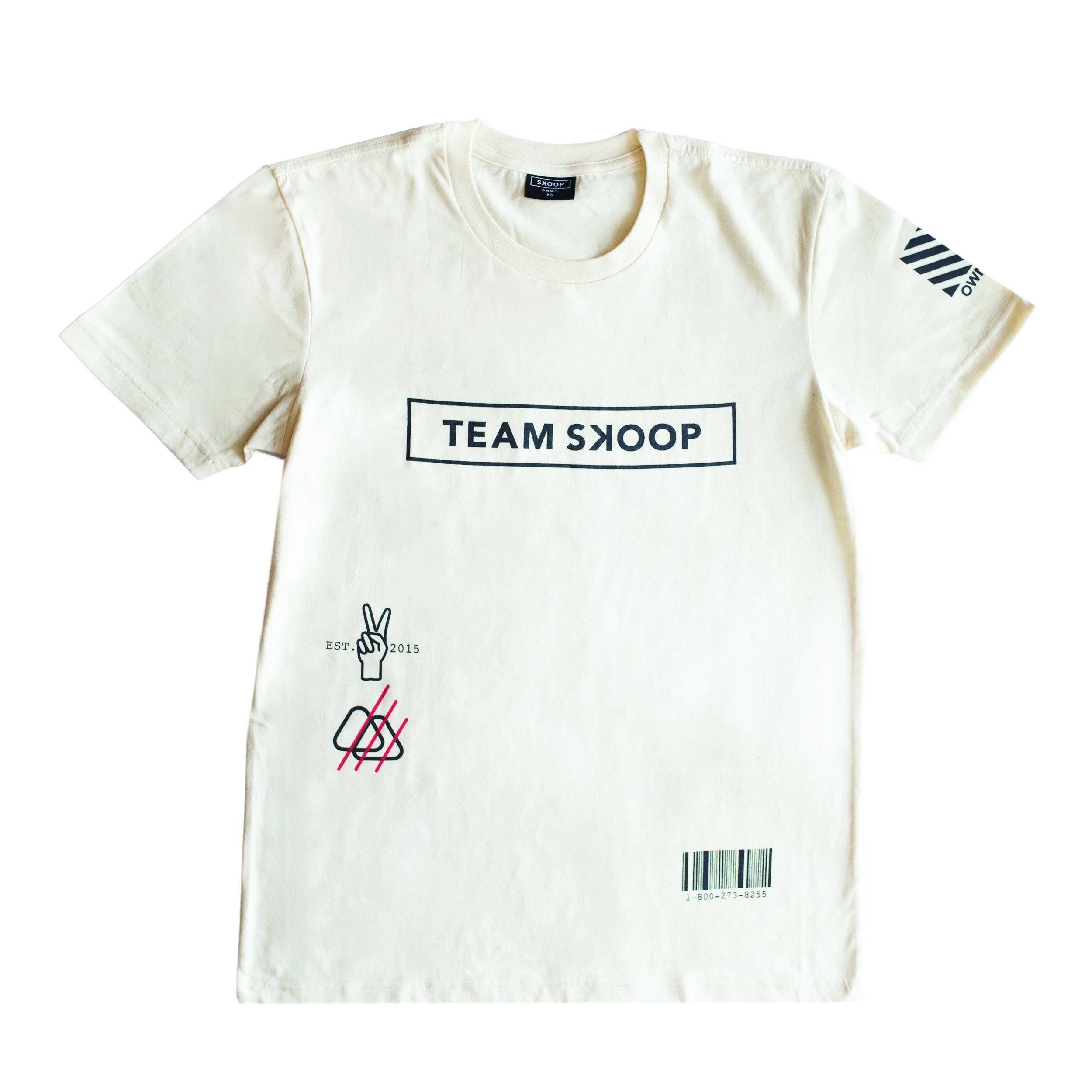 Team Skoop Cream Shirt - SKOOP