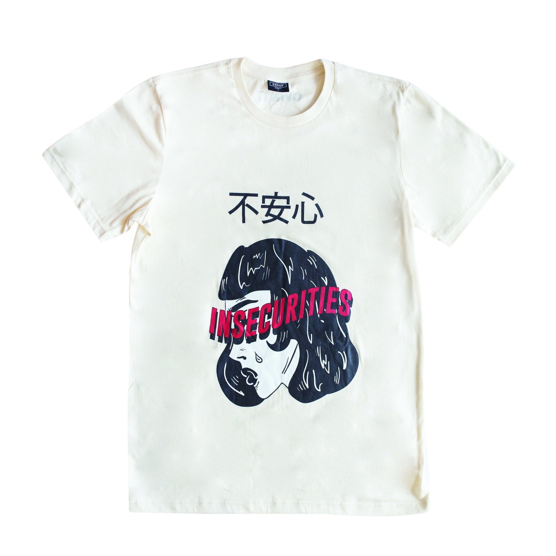 Insecurities Cream Shirt - SKOOP
