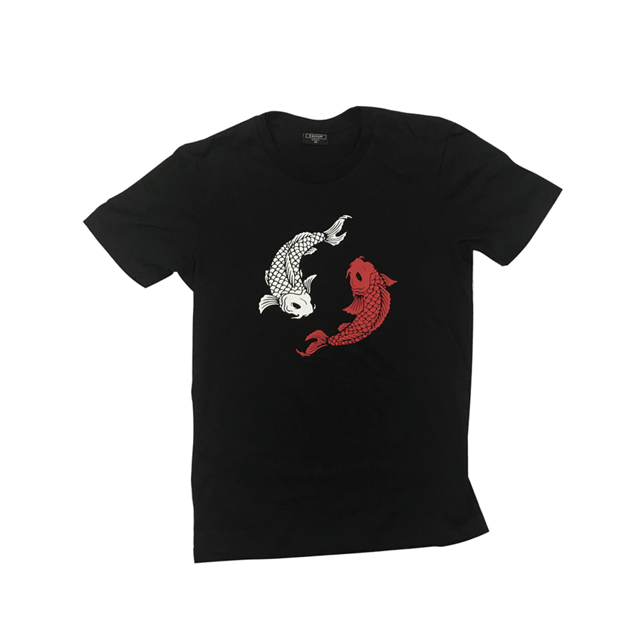 Koi Pond Black Tee - SKOOP