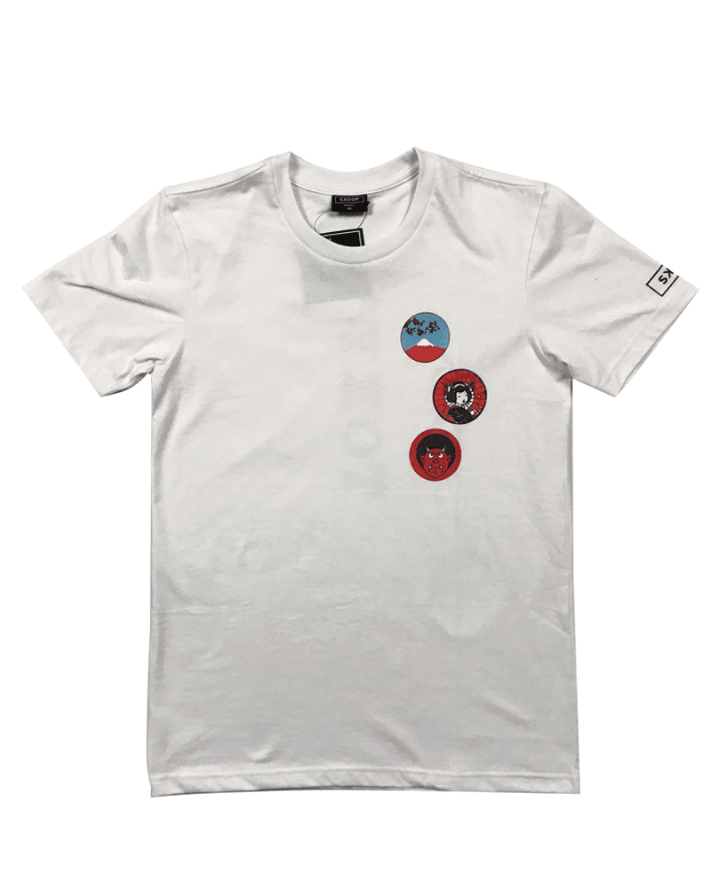 Stamps White Tee - SKOOP