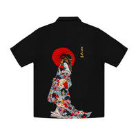 Black Geisha Oversized Polo - Skoop Kommunity