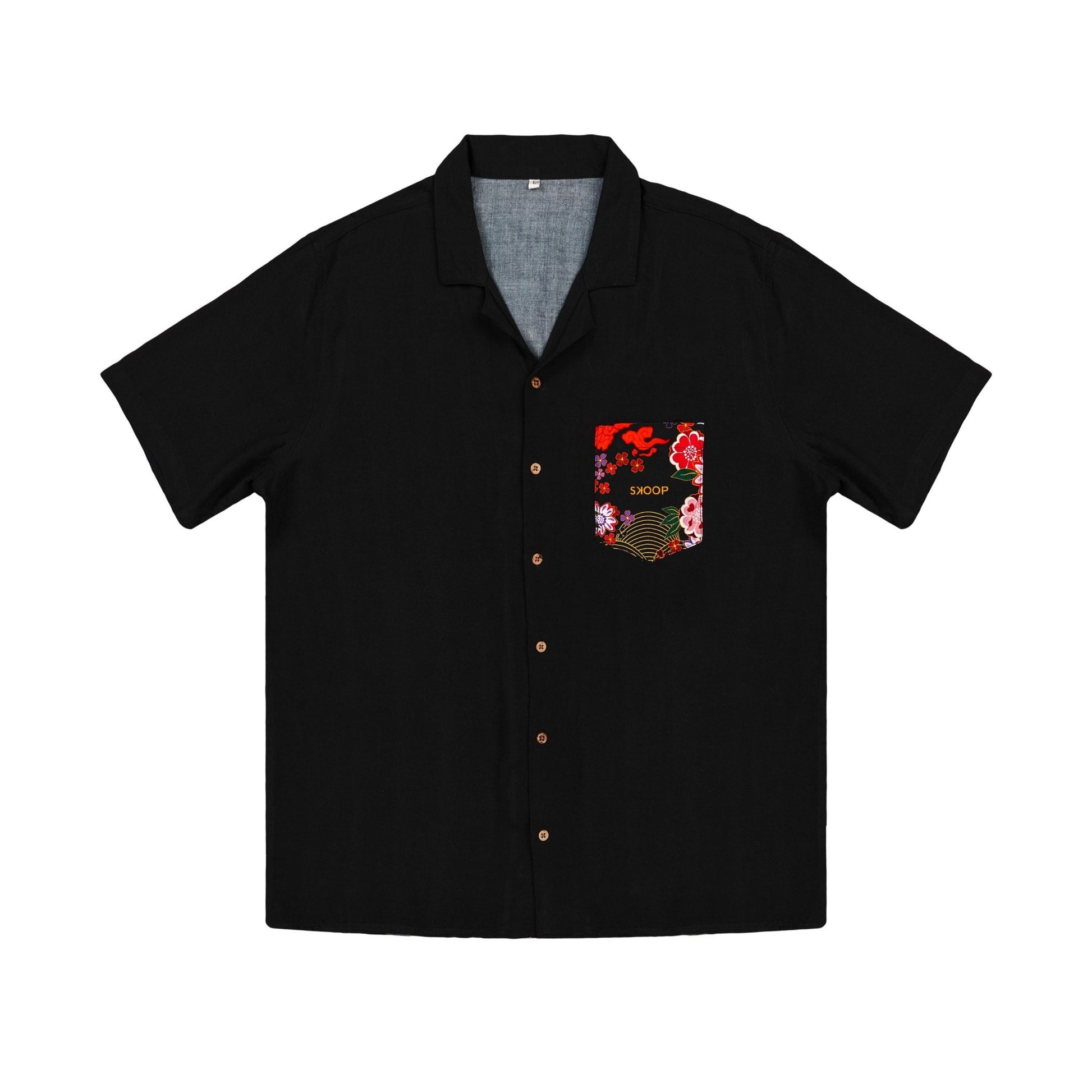 Black Geisha Oversized Polo - SKOOP
