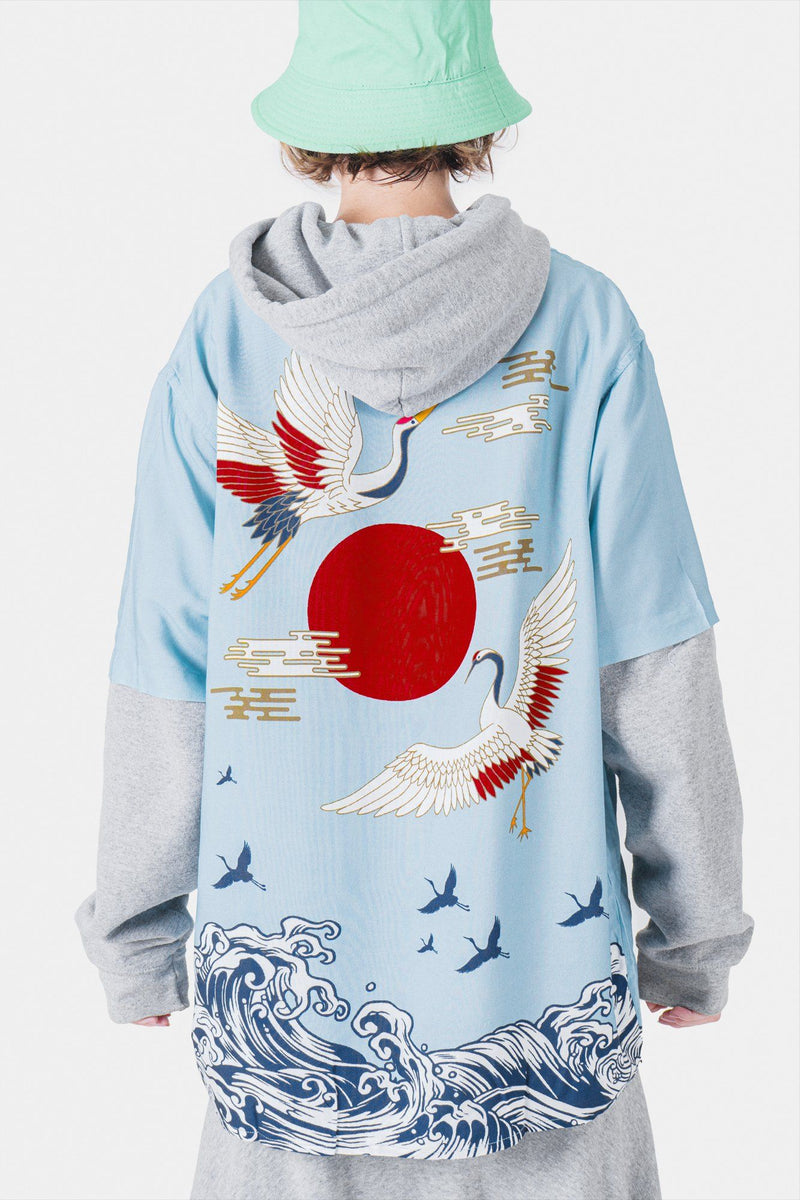 Sky Crane Oversized Polo - SKOOP