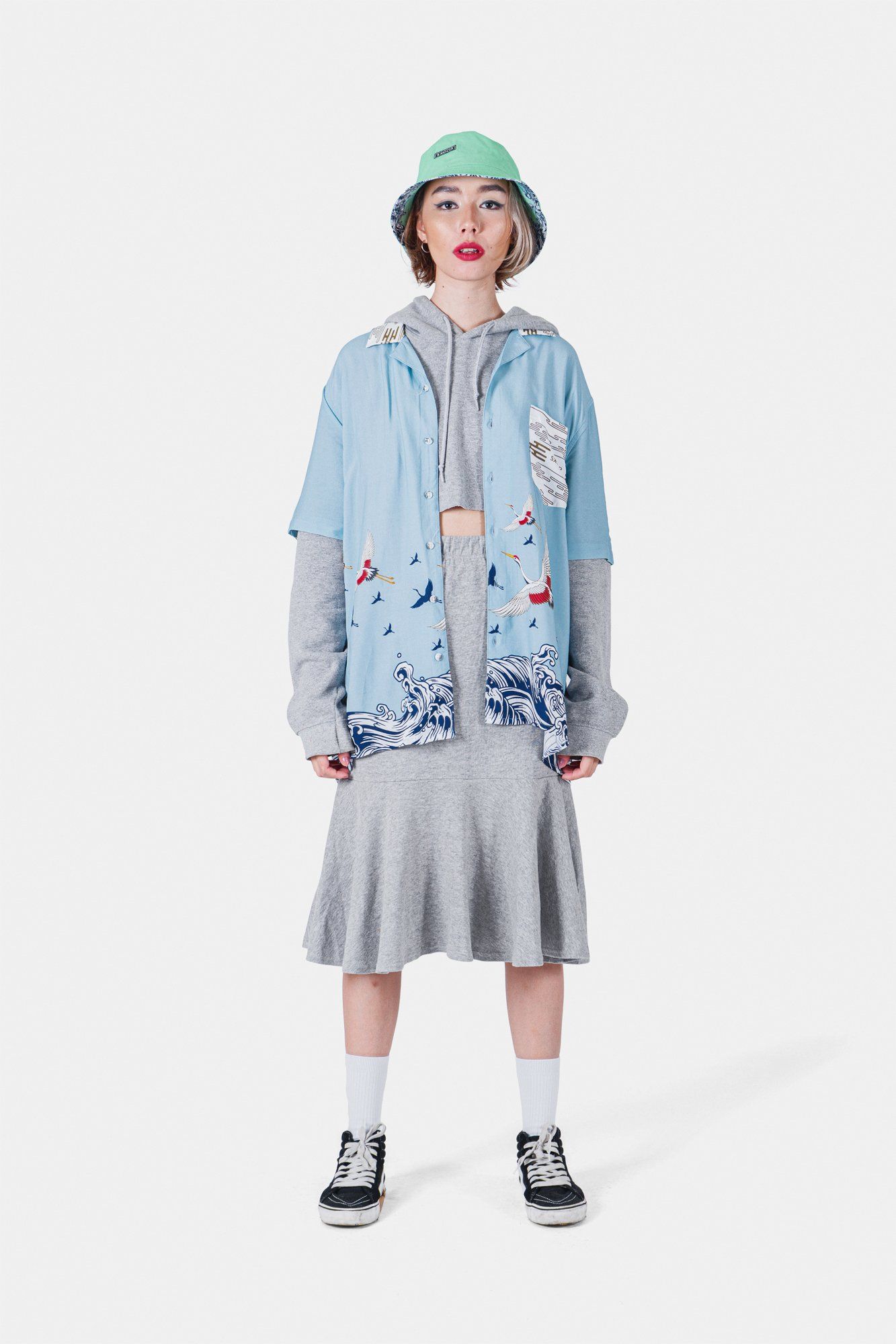 Sky Crane Oversized Polo - SKOOP