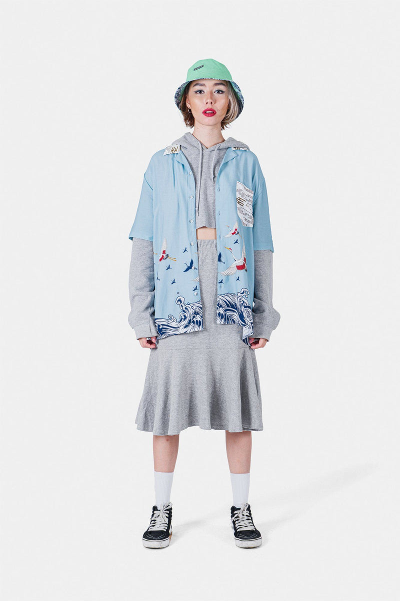 Sky Crane Oversized Polo - SKOOP