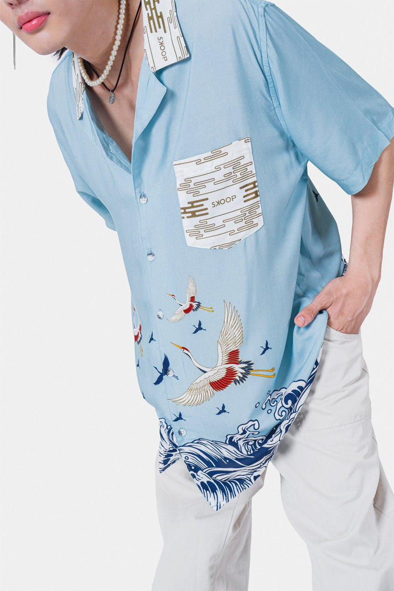 Sky Crane Oversized Polo - SKOOP