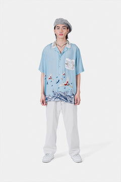 Sky Crane Oversized Polo - SKOOP