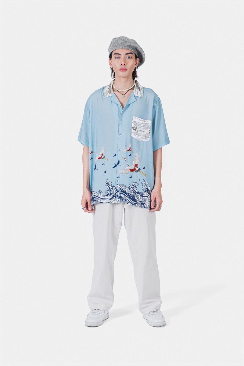 Sky Crane Oversized Polo - SKOOP