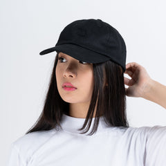 Original Black Cotton Twill Cap - SKOOP