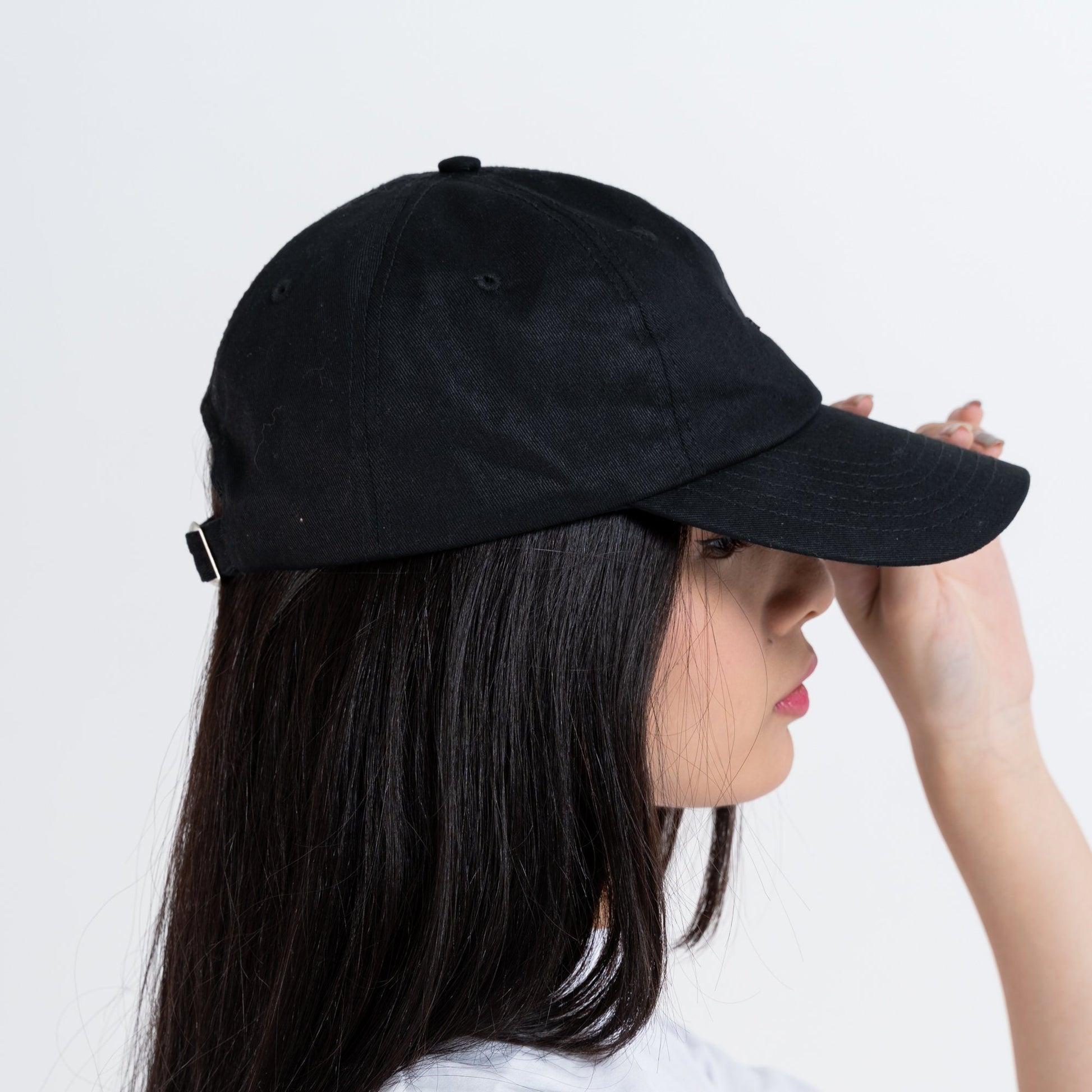 Original Black Cotton Twill Cap - SKOOP
