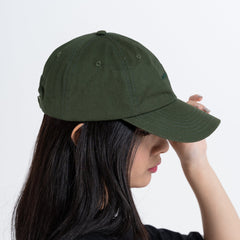 Original Army Green Cotton Twill Cap - SKOOP