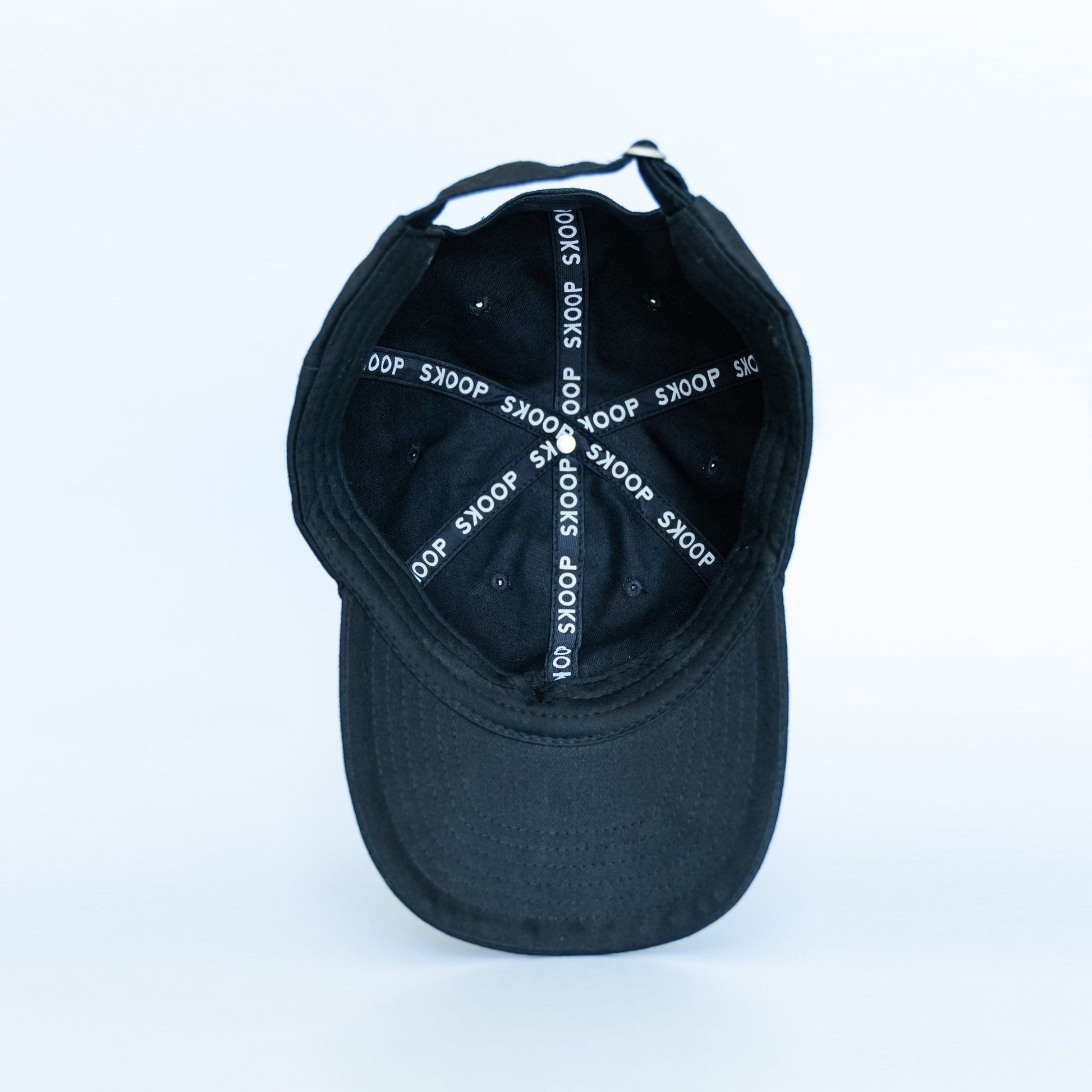 Original Black Cotton Twill Cap - SKOOP