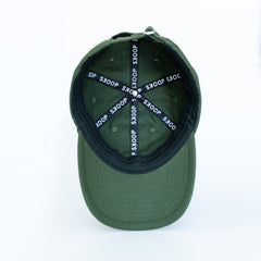 Original Army Green Cotton Twill Cap - SKOOP