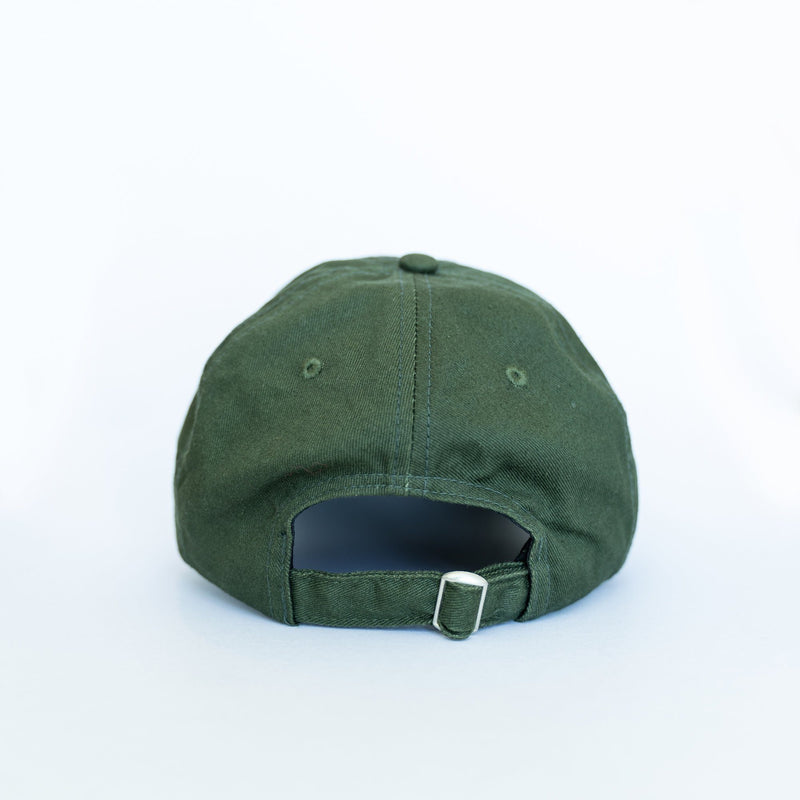 Original Army Green Cotton Twill Cap - SKOOP