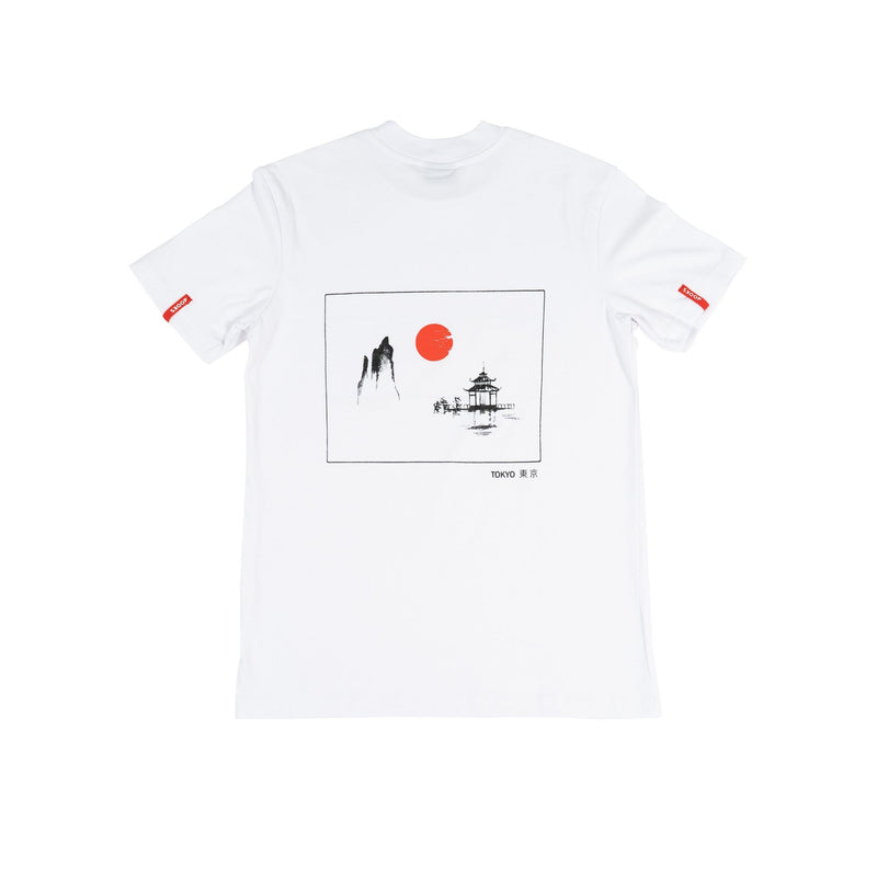 SS7 Rising Sun White Tee - SKOOP