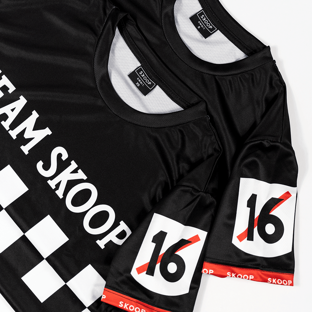 Team Skoop Cycling Black Jersey - SKOOP