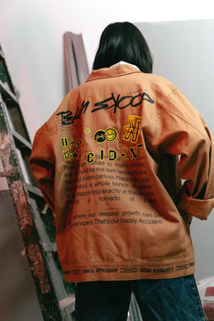SKOOP® Happy Accidents Denim Jacket: Frame of Mind - SKOOP