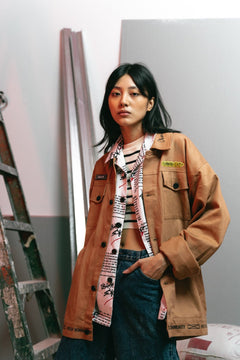 SKOOP® Happy Accidents Denim Jacket: Frame of Mind - SKOOP